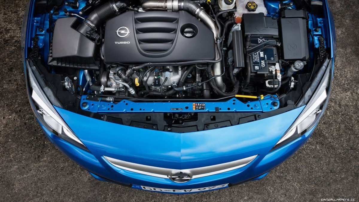 Opel Astra j OPC двигатель