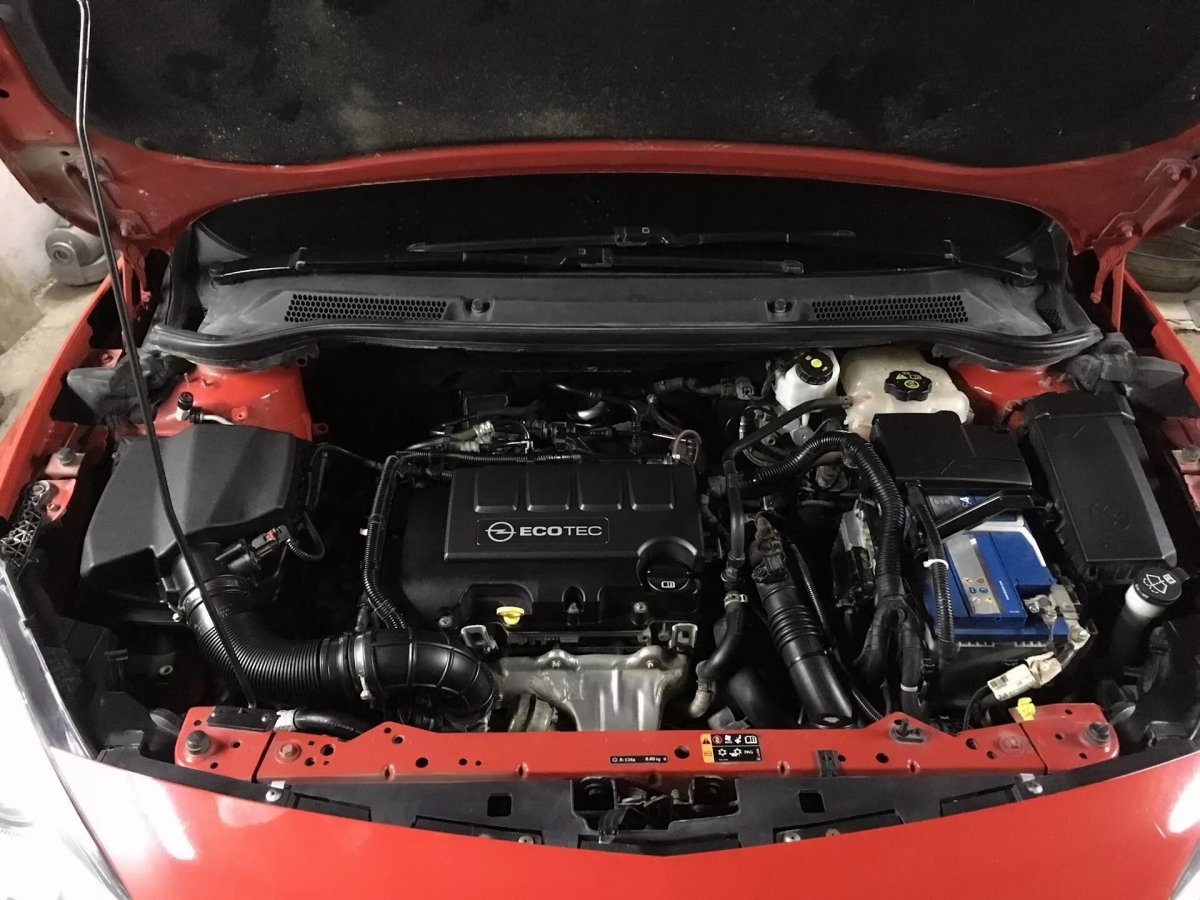 Astra j 1.4 Turbo подкапоткп