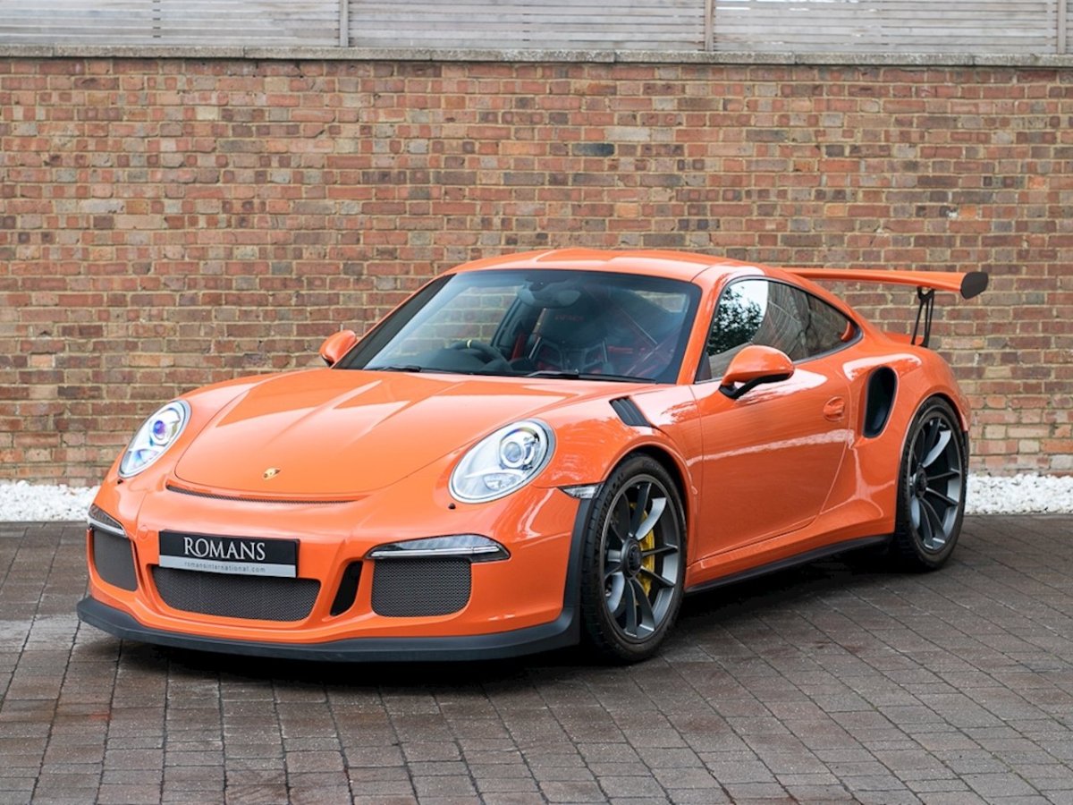 Порше 911 gt3 RS оранжевый