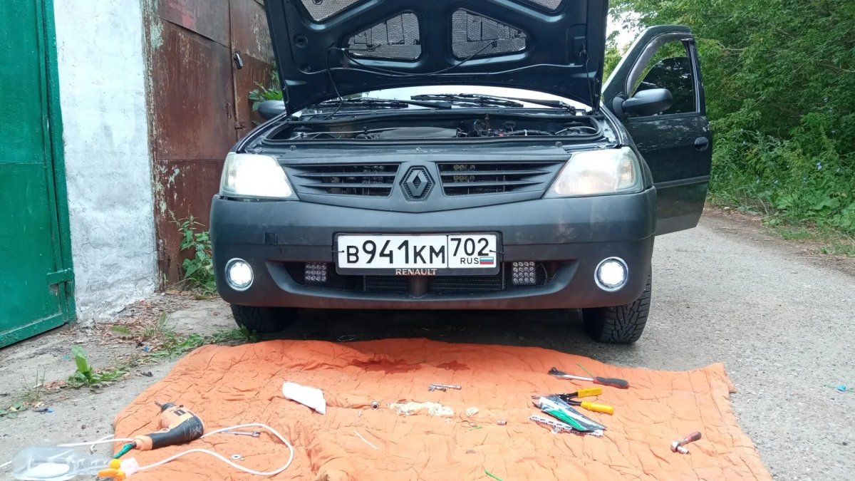 Логан установка ПТФ