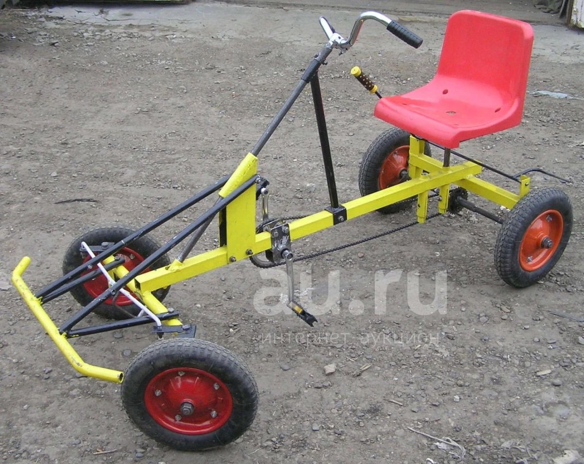 Веломобиль PODRIDE самоделки