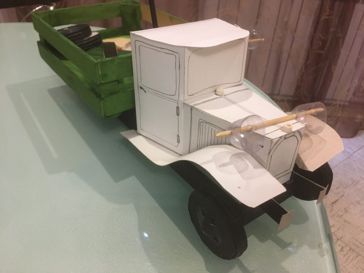 Развертка ГАЗ АА полуторка