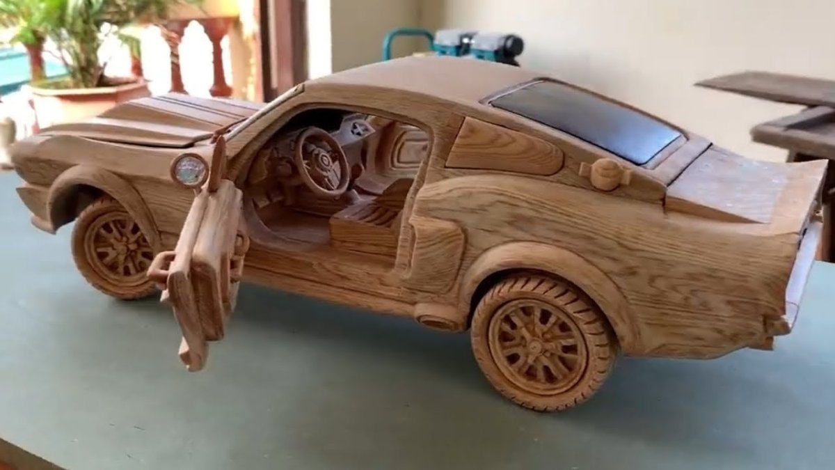 Форт Мустанг из дерева