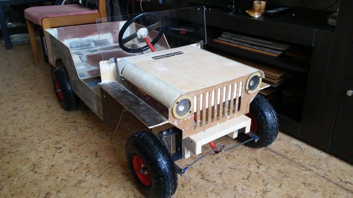 Детский электромобиль Виллис