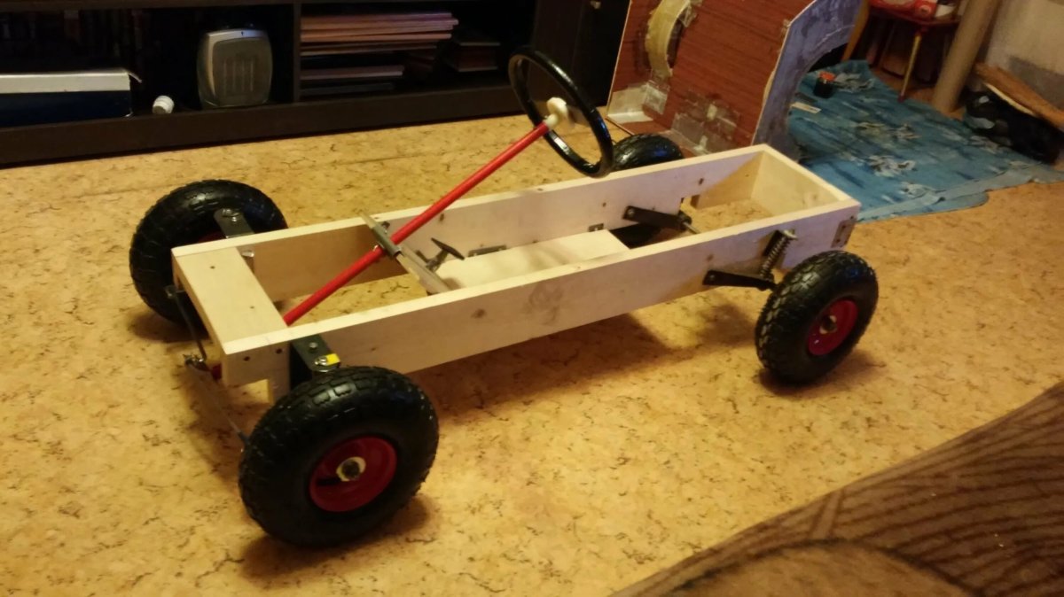 Самодельные игрушки машинки