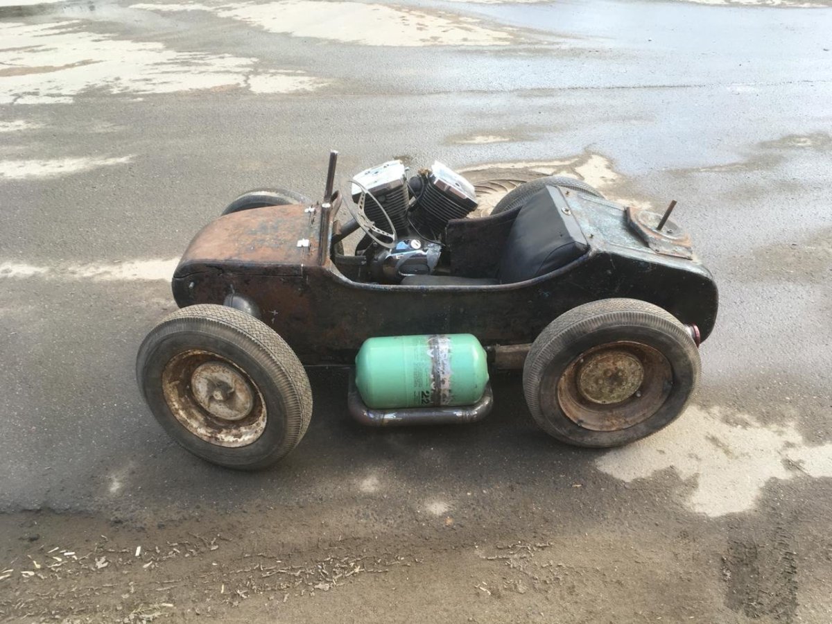 Багги из люльки от мотоцикла Урал