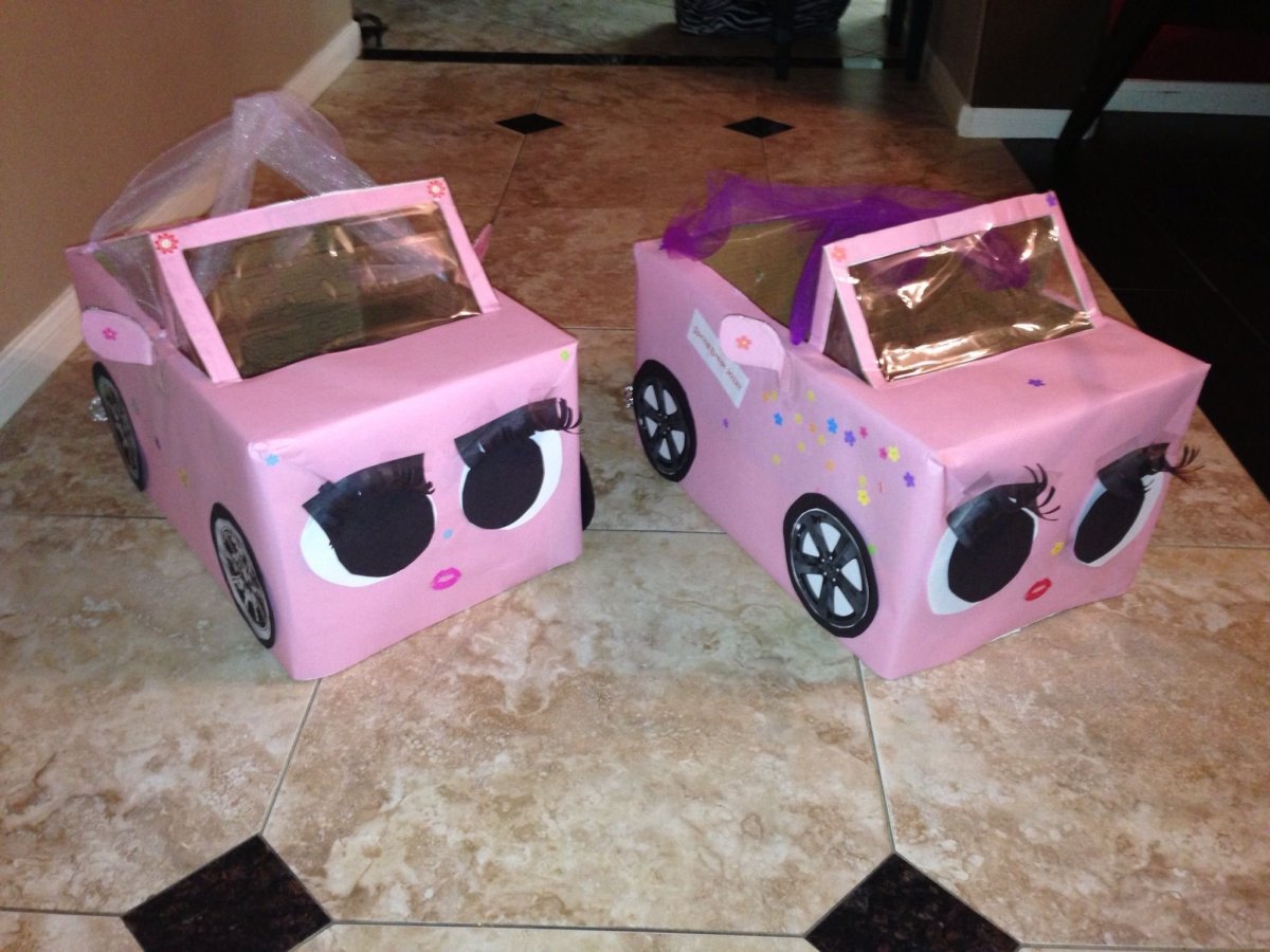 Поделка машина