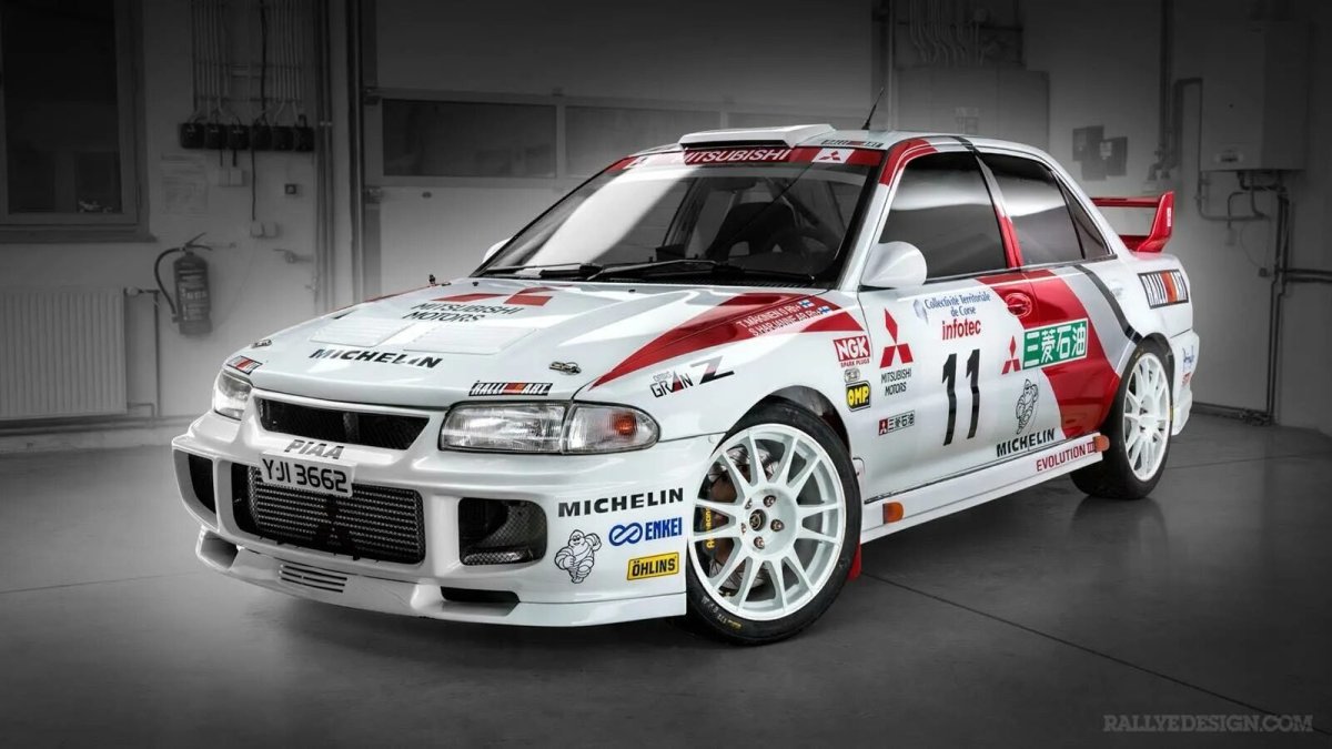Mitsubishi Lancer Evolution 1995 Rally