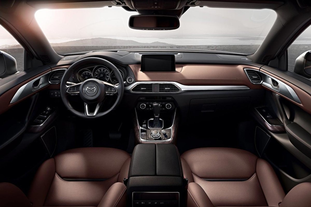 Mazda cx9 2021 салон