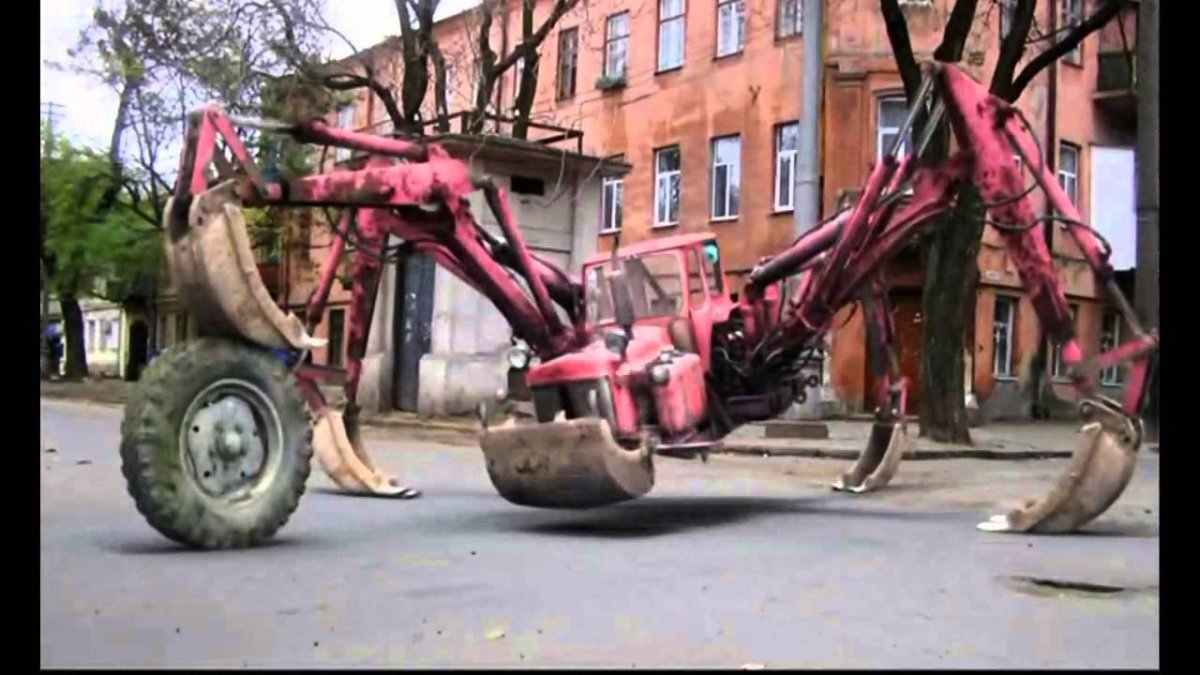 Экскаватор прикол