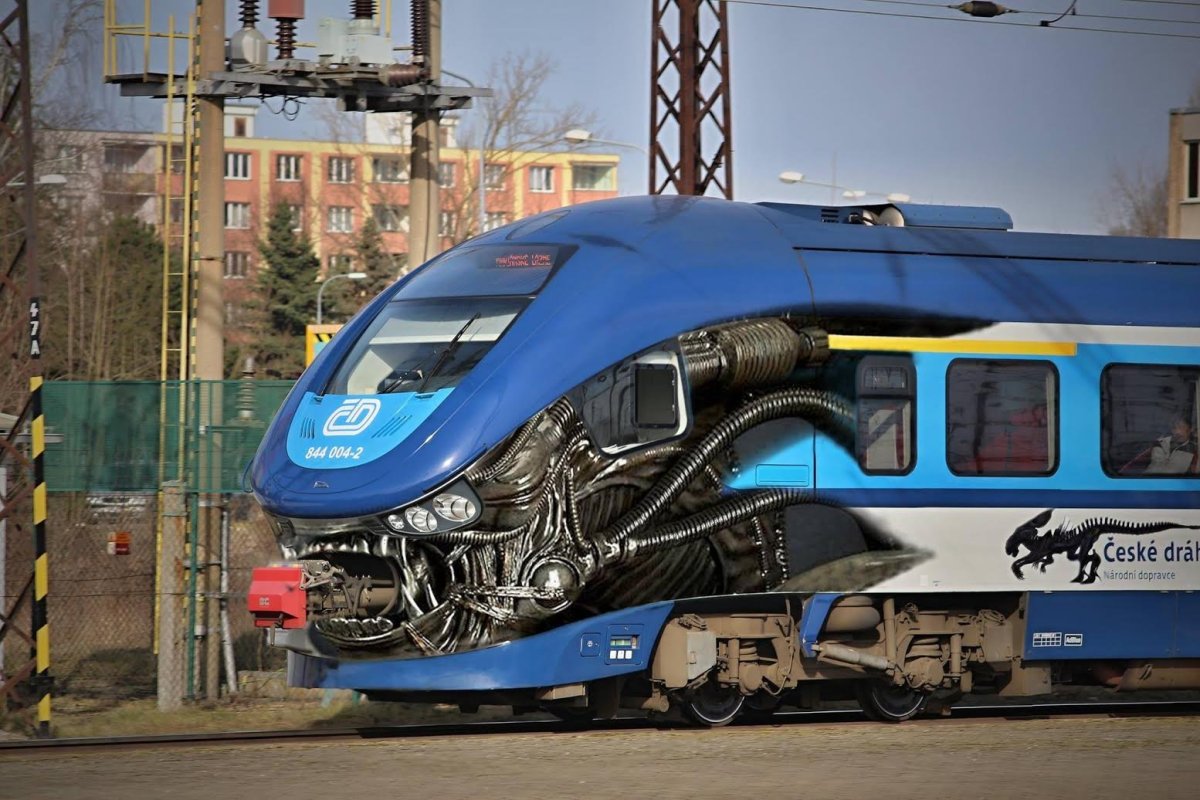 Самые необычные поезда