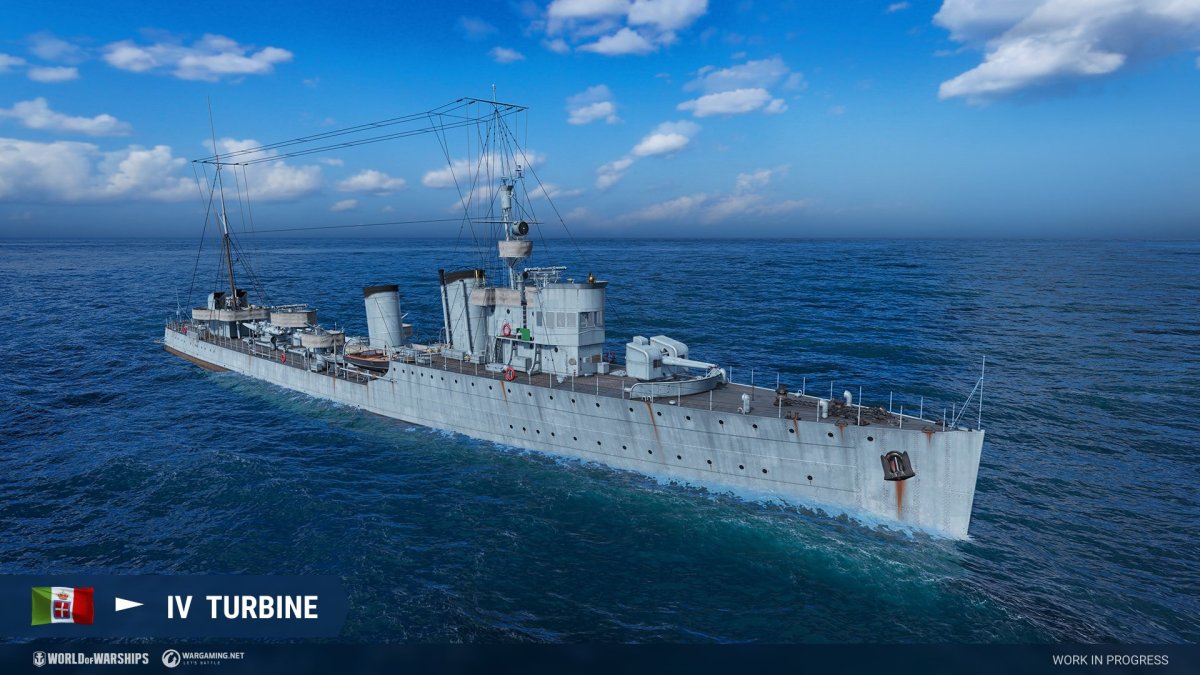 Итальянские эсминцы wows