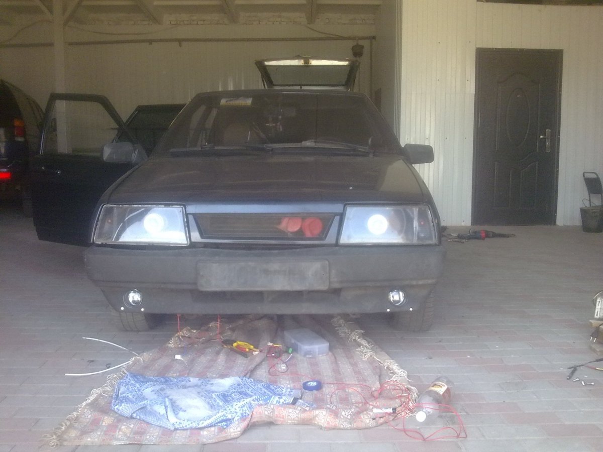 ПТФ от ВАЗ 2114 В ВАЗ 2109