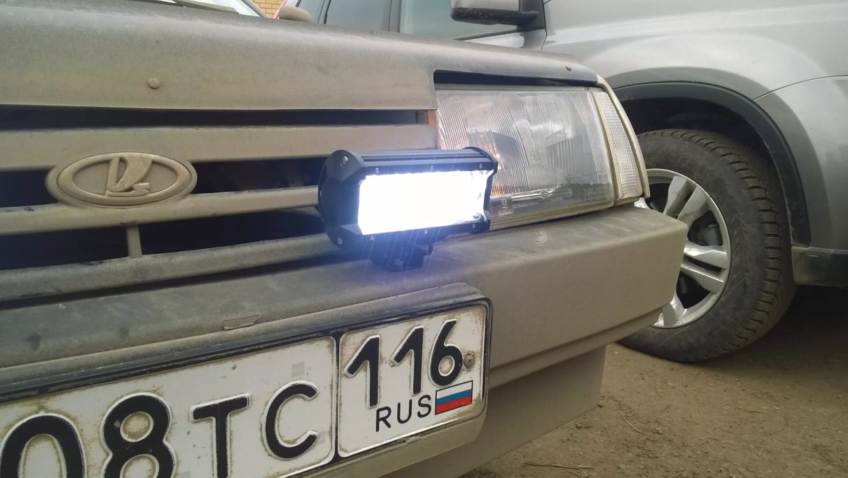 Лед туманки на ВАЗ 2109