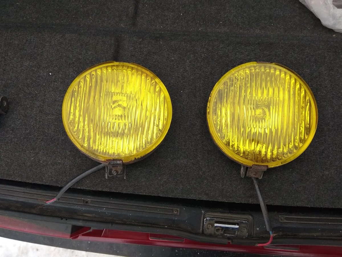 Круглые ПТФ на ВАЗ 2109