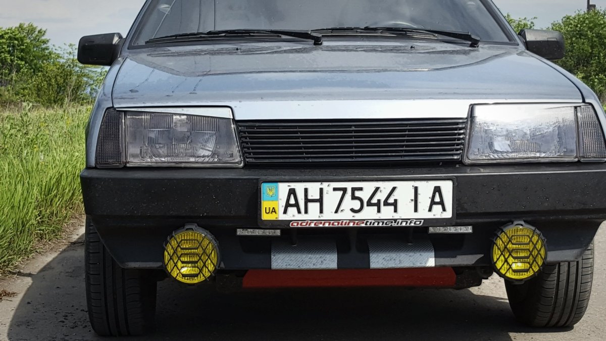 ВАЗ 21099 круглые ПТФ