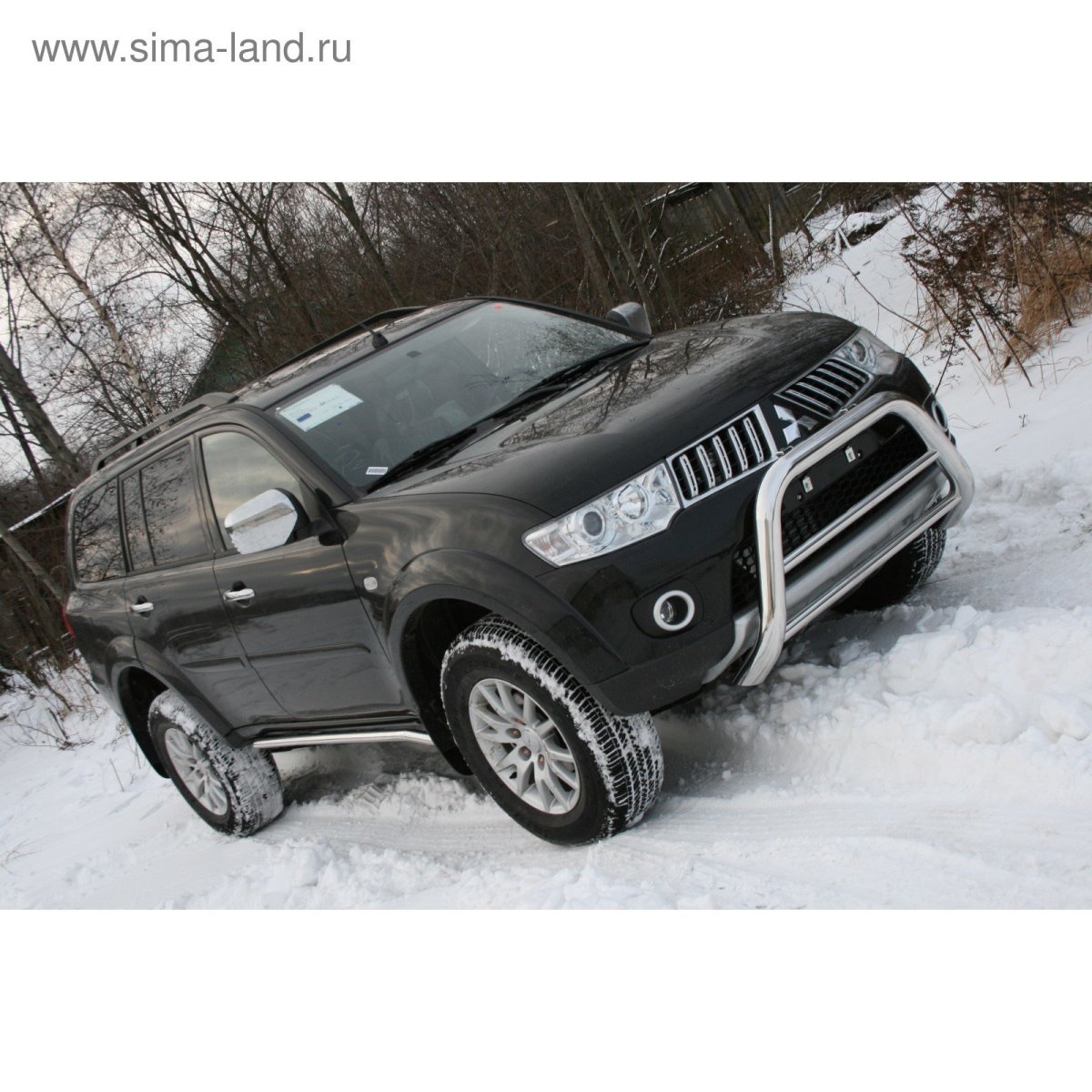 Митсубиси Паджеро спорт с кенгурятником