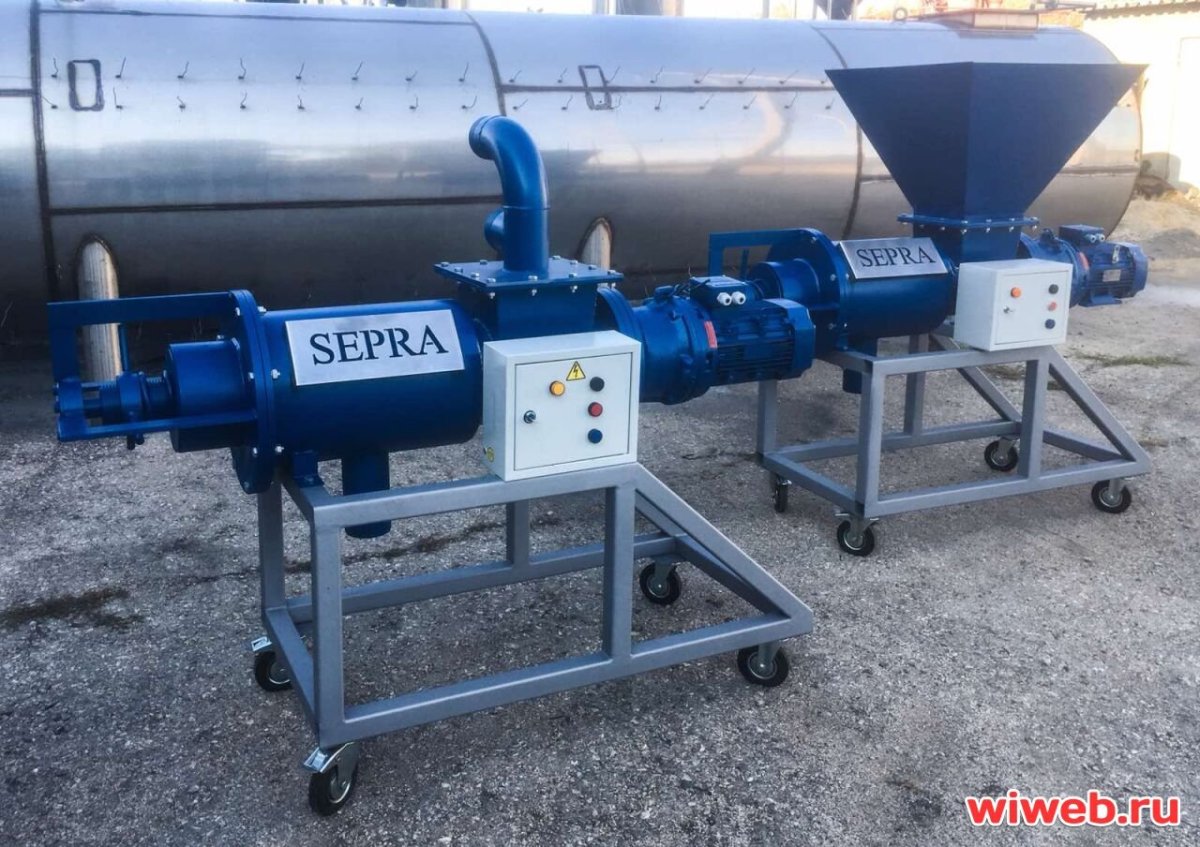 Шнековый сепаратор Sepra