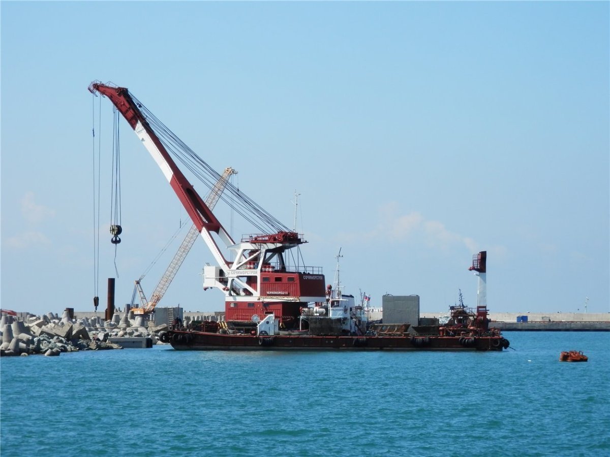 Черноморец 3 плавкран