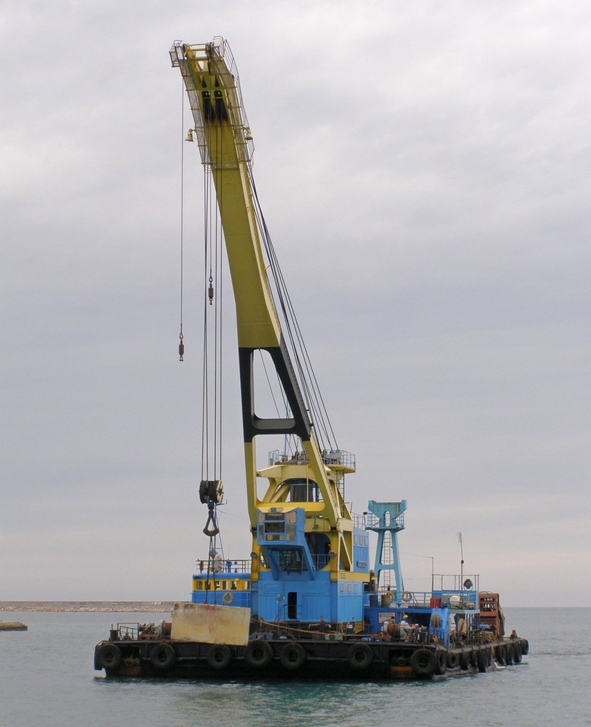 Кран Блейхерт плавучий