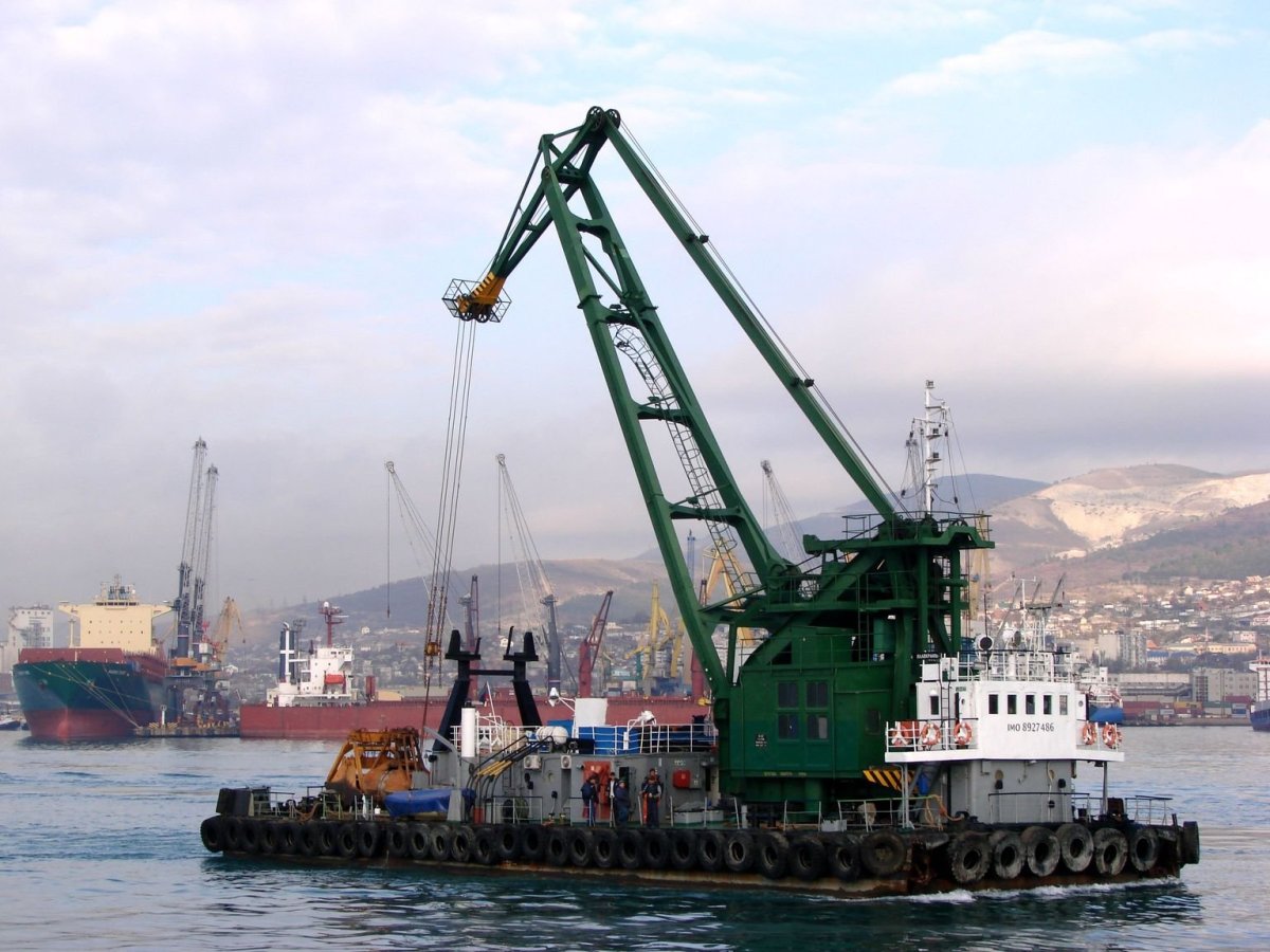 Плавкран КПЛ 4