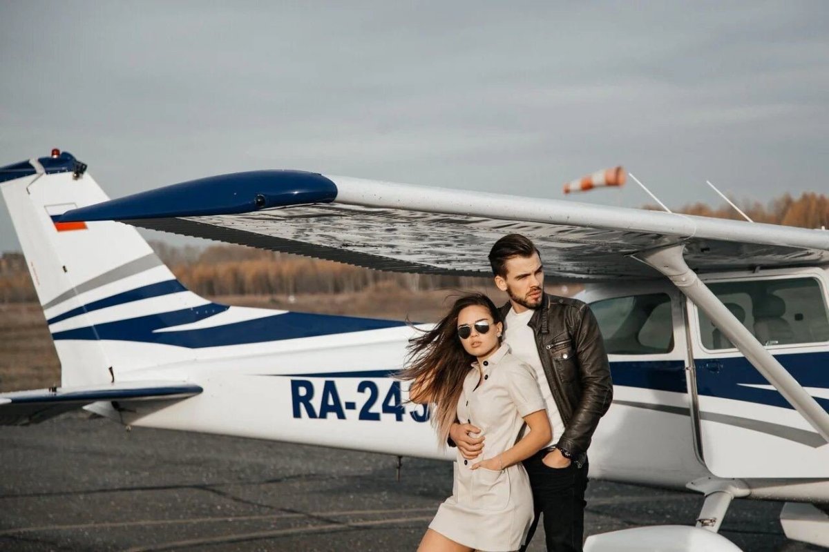 Фотосессия с самолетом