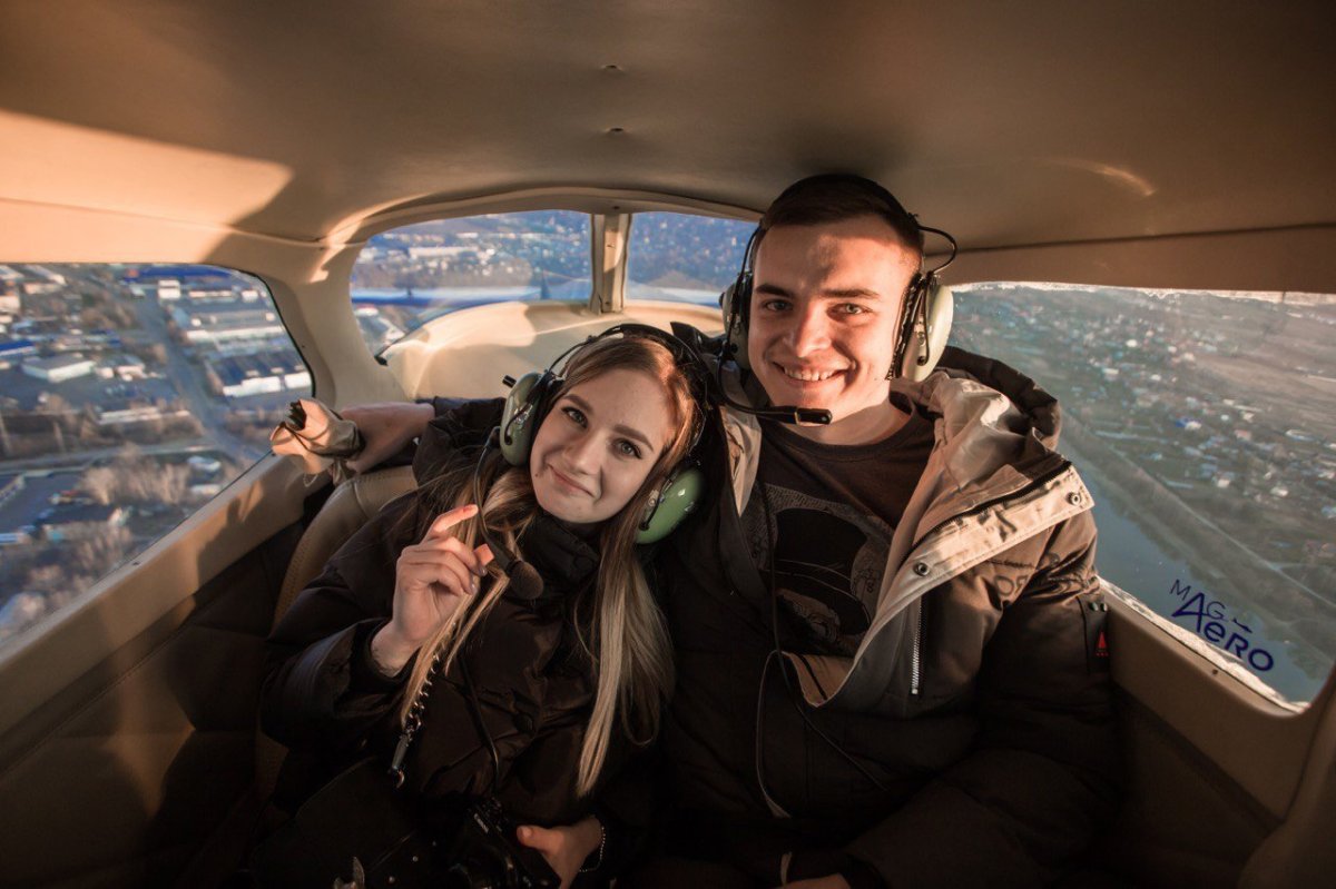 Полет на вертолете