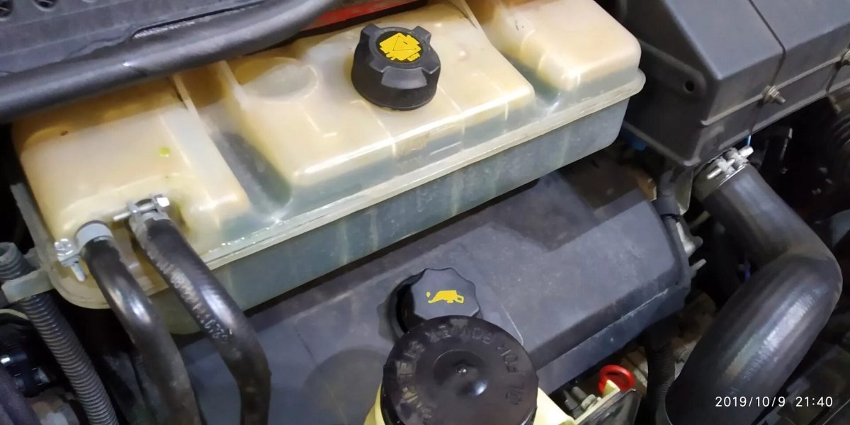 Fiat Ducato 2.3 тройник антифриза