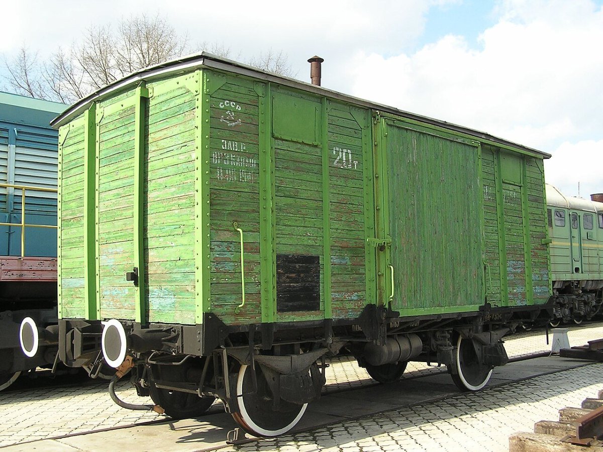 Вагон НТВ Теплушка