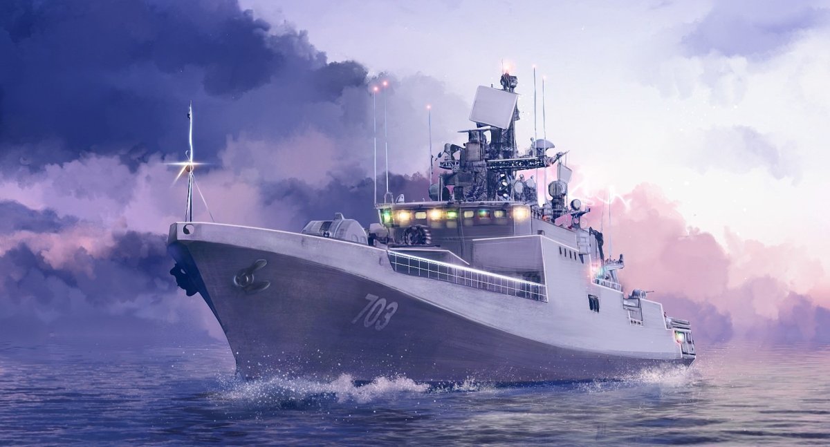 Фрегат 11356 Буревестник