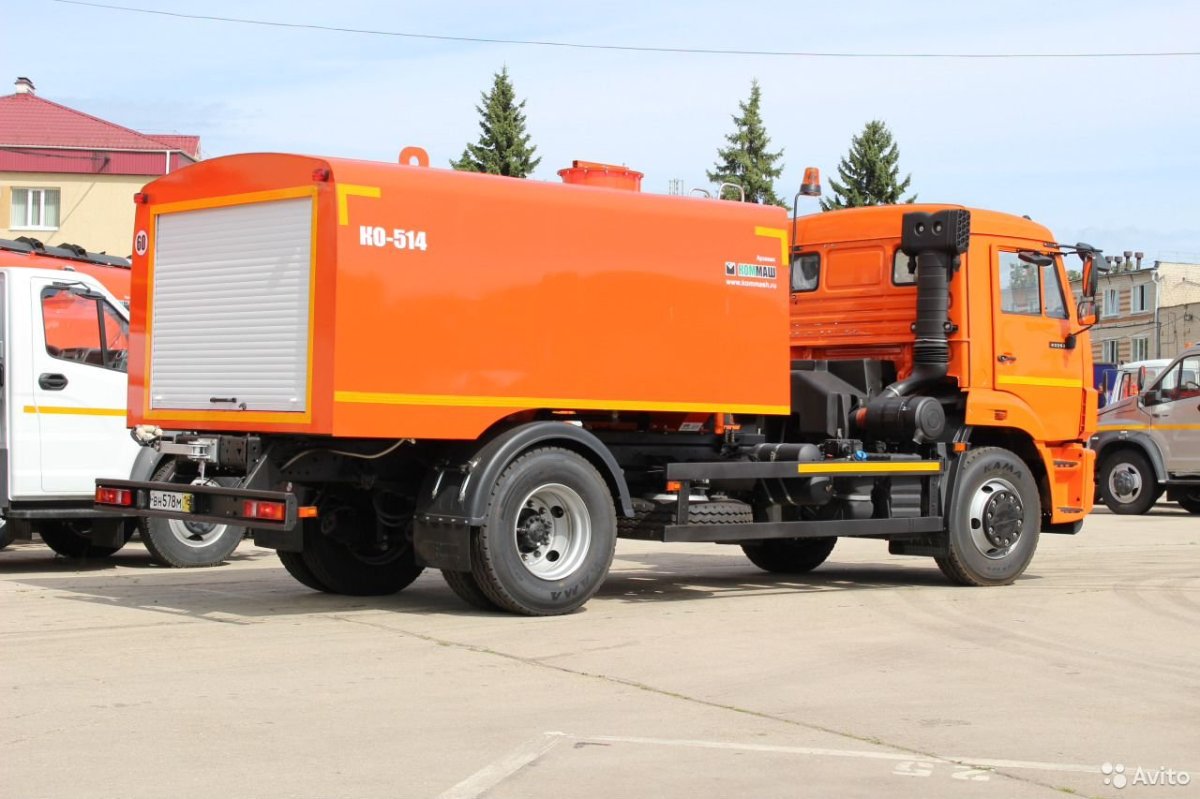 Ко-514 каналопромывочная шасси КАМАЗ 43253