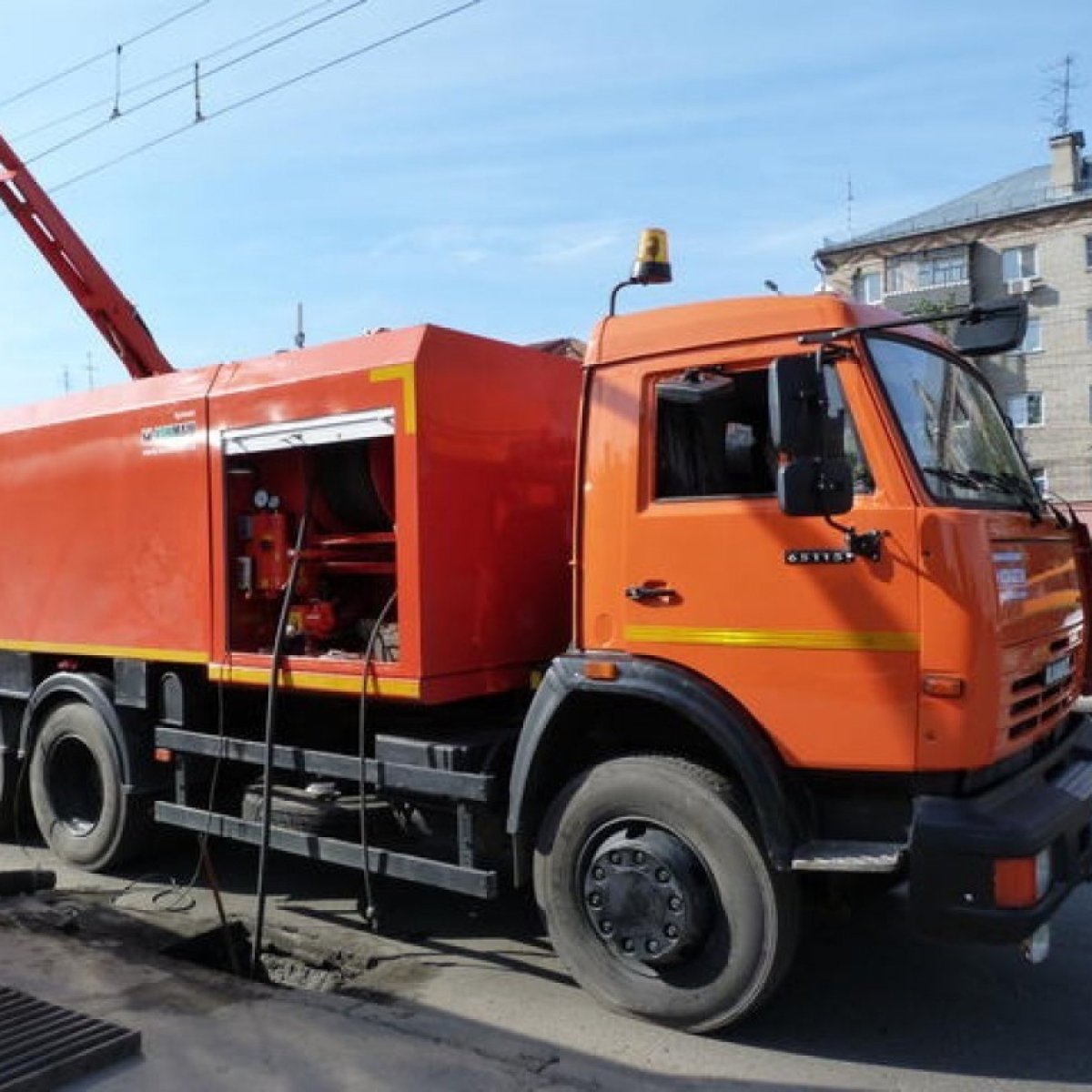 Каналопромывочная машина ко 510