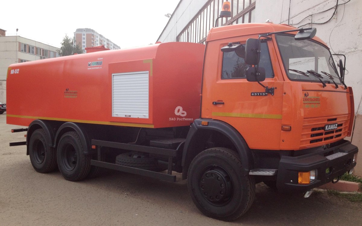 Каналопромывочная машина ко-512