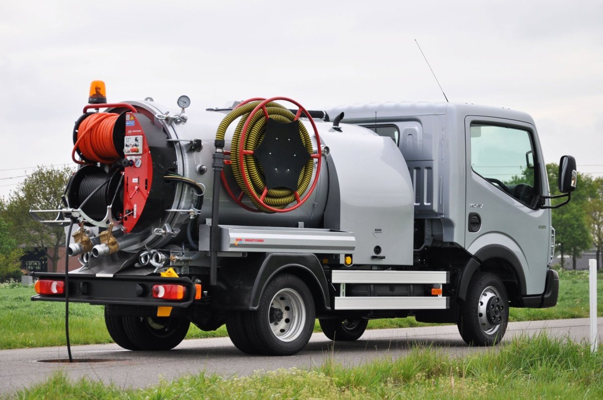 Каналопромывочная машина Мосводоканал