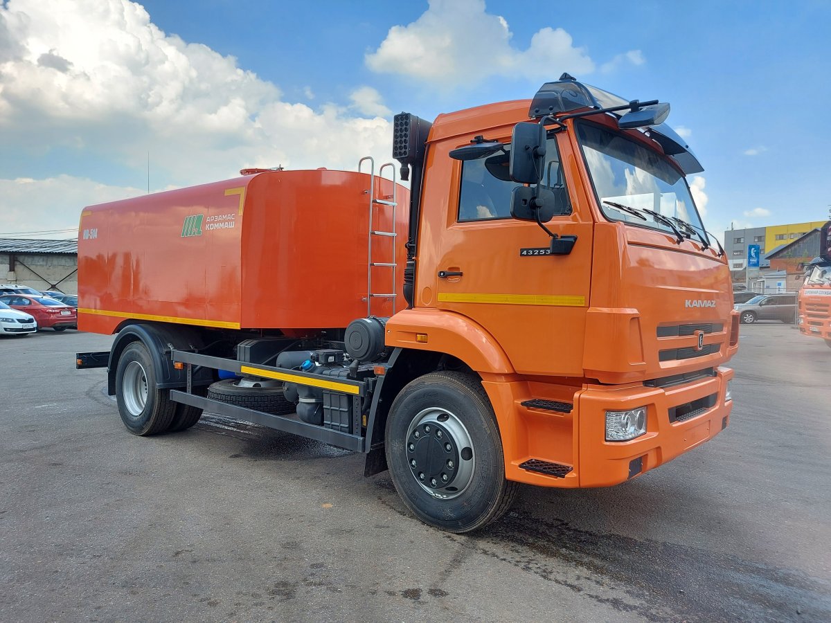 КАМАЗ 43253 4x2 машина каналопромывочная
