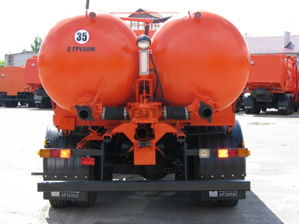 Вакуумная машина КАМАЗ ко 505а