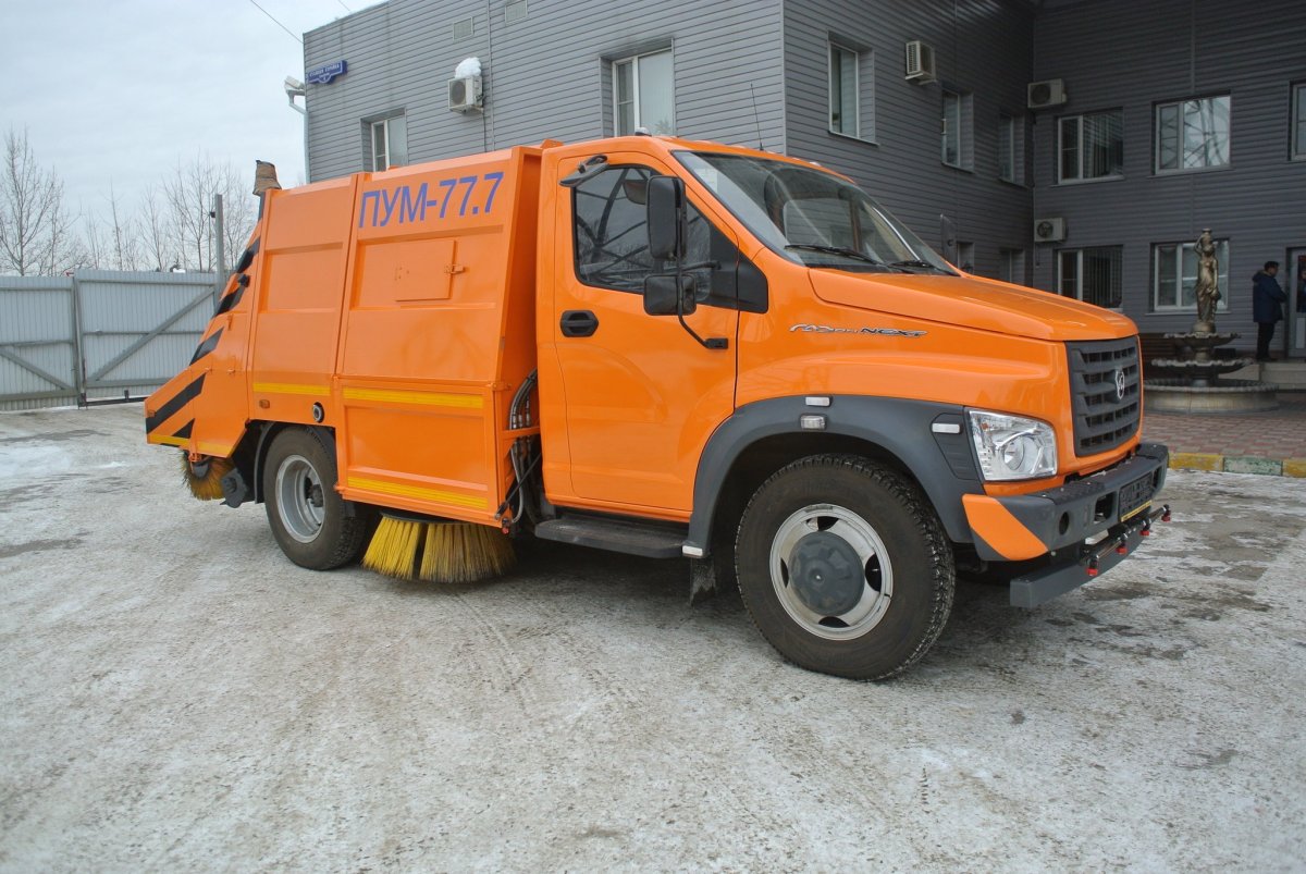 Газон Некст подметально уборочная машина