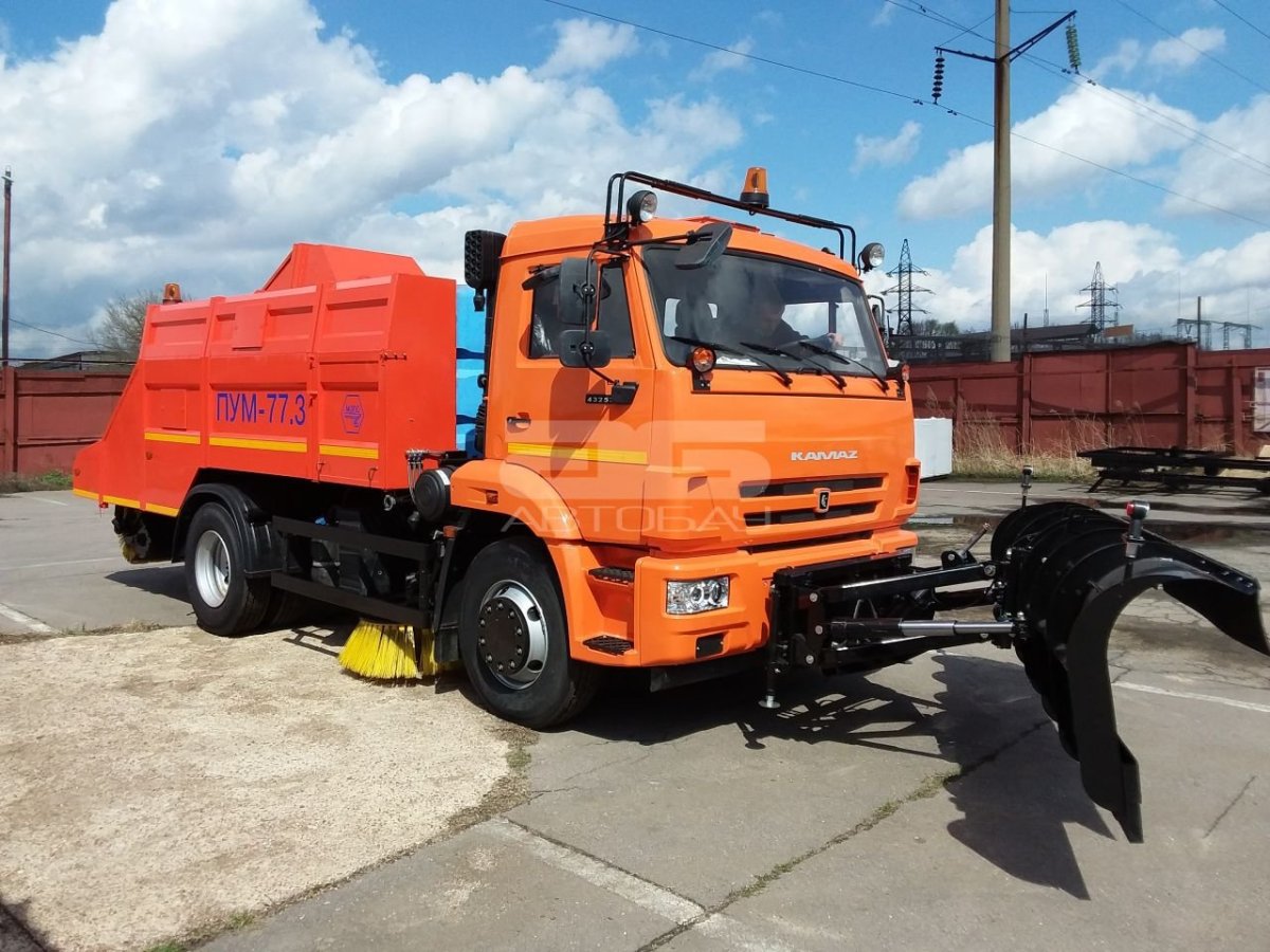 КАМАЗ 43253 подметально уборочная