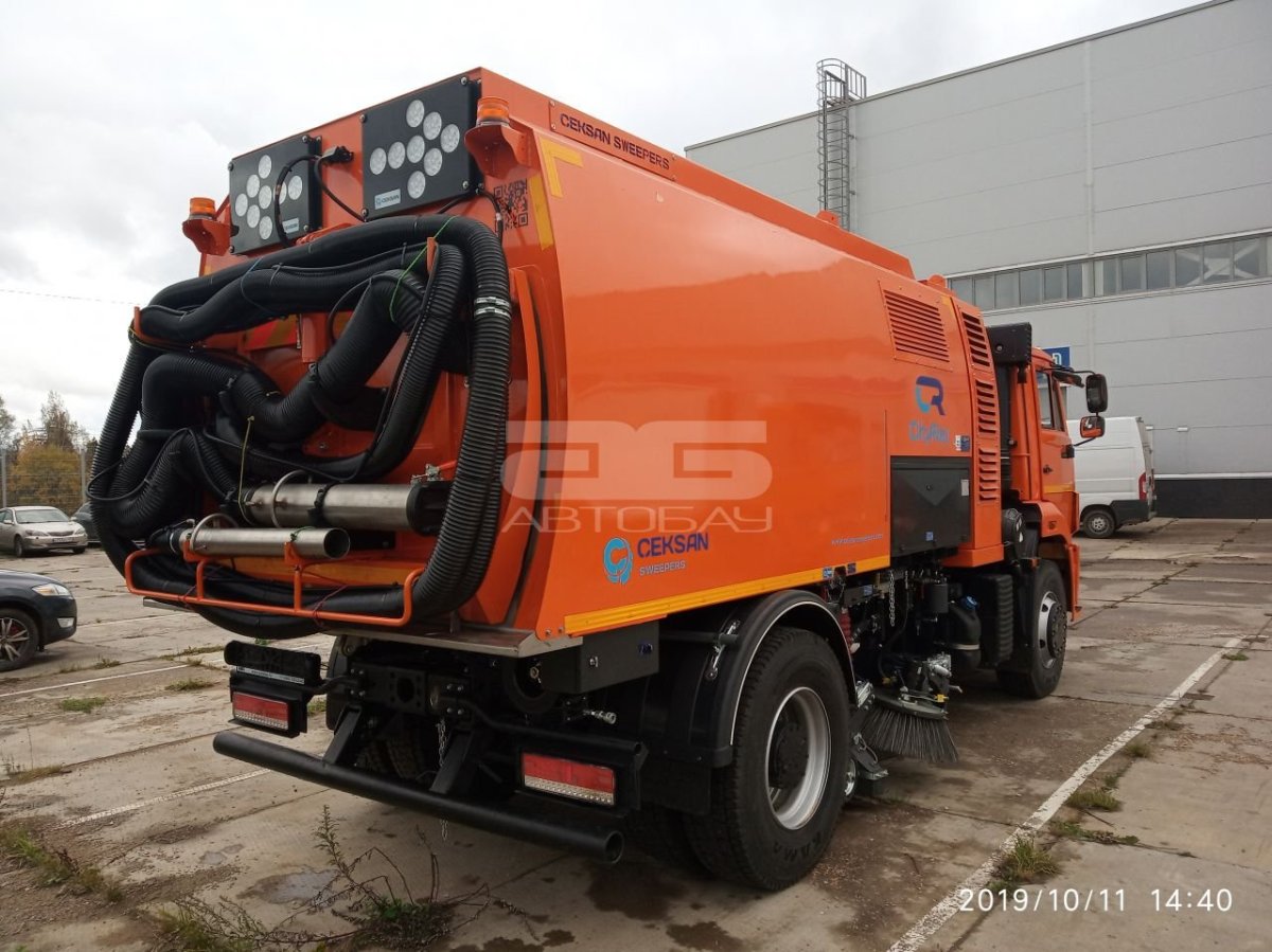Вакуумная подметально-уборочная машина - КАМАЗ Ceksan 7
