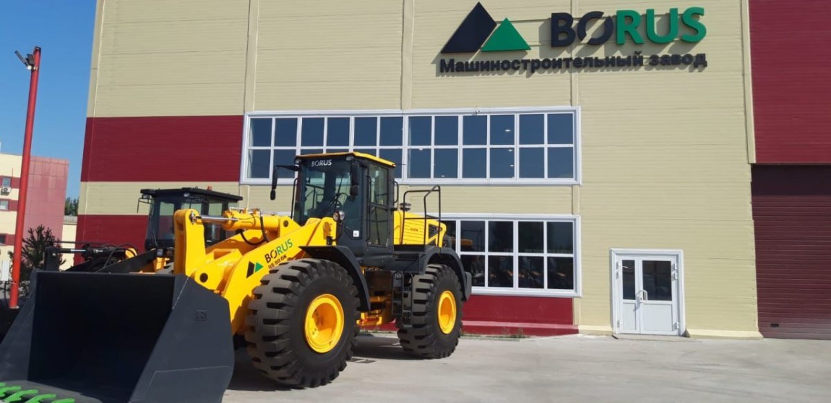 Фронтальный погрузчик Борус