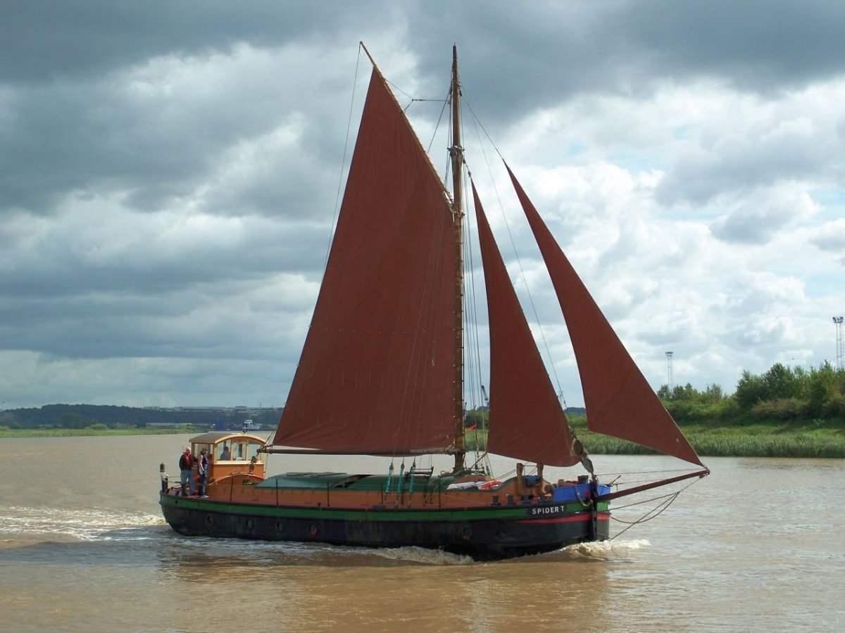 Баркас парусный 17 век