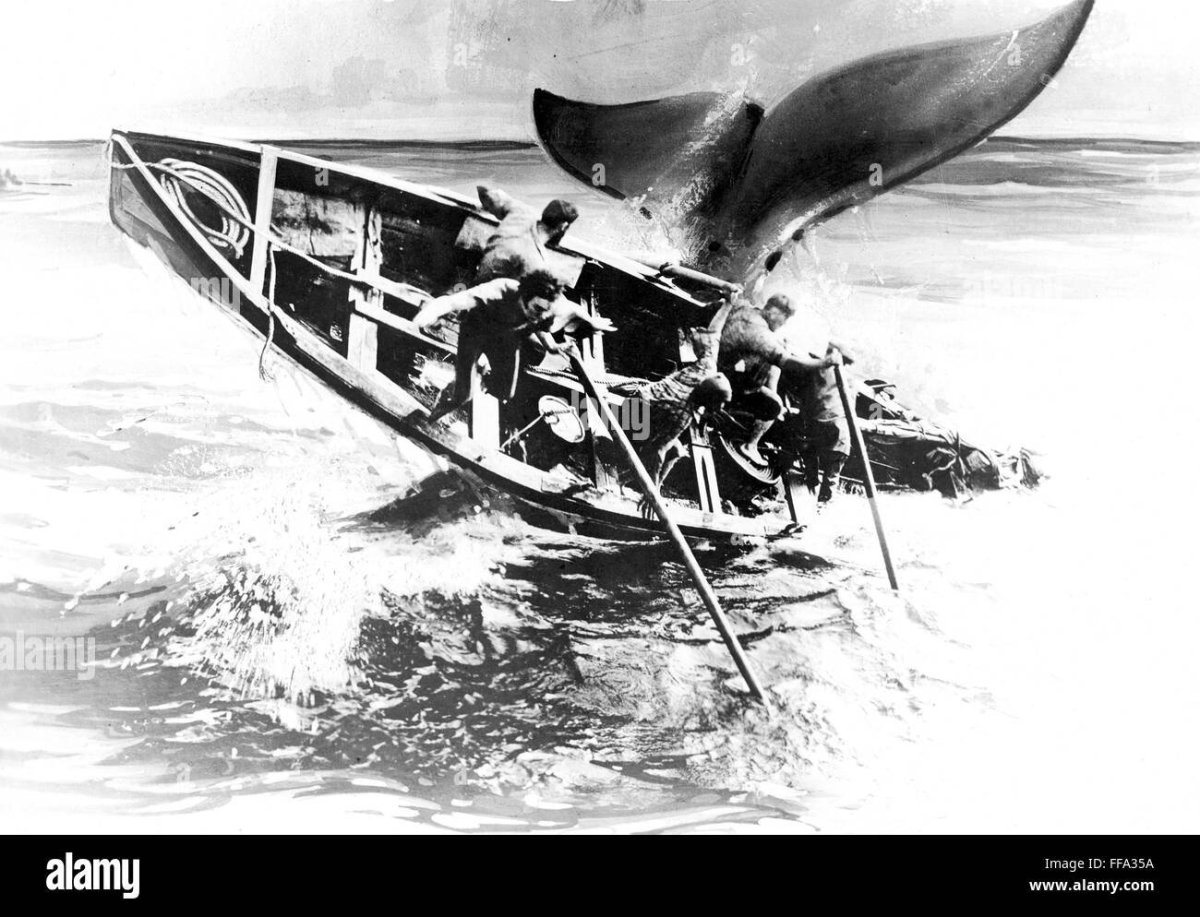 Вельбот старинный китобойный