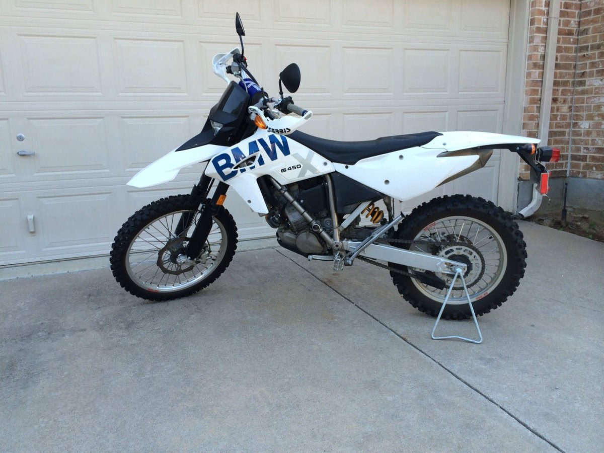 BMW кроссовый мотоцикл g450x