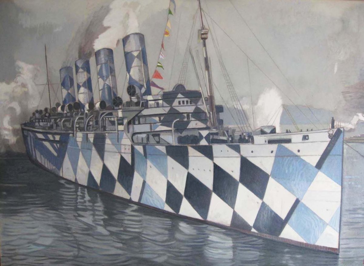 Норман Уилкинсон ослепляющий камуфляж