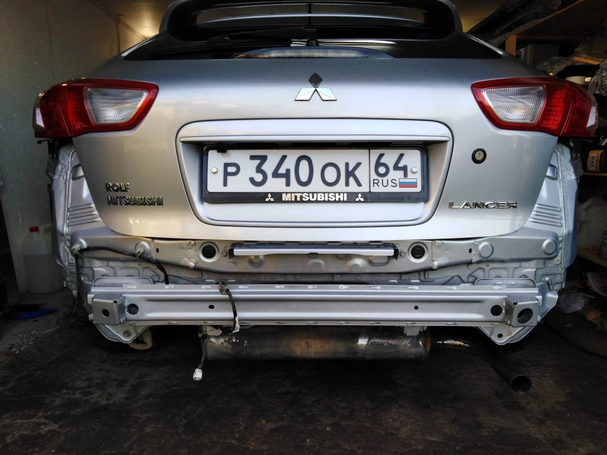 Диффузор Митсубиси Лансер 10 Sportback