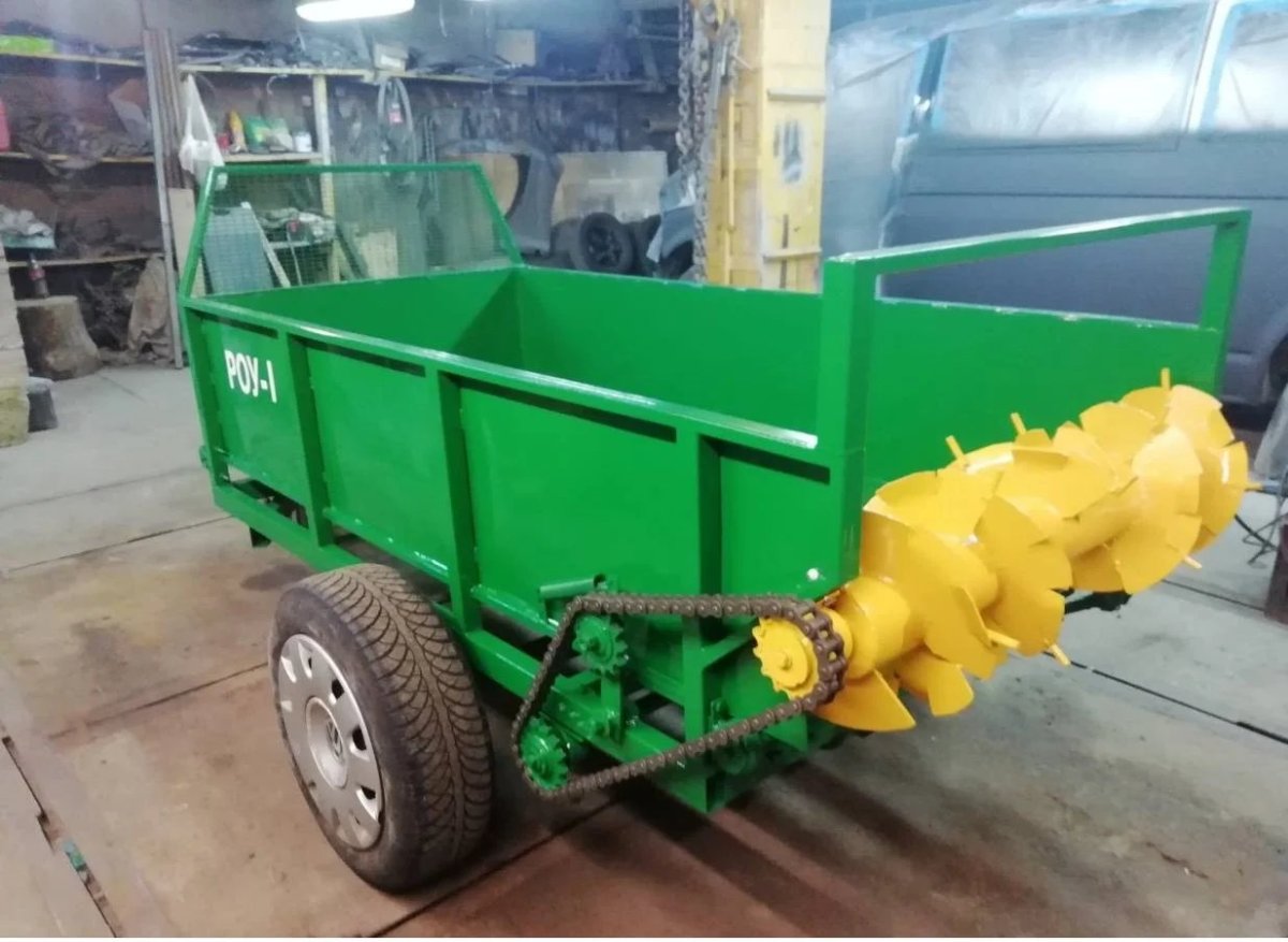 Роу 1 навозоразбрасыватель для минитрактора