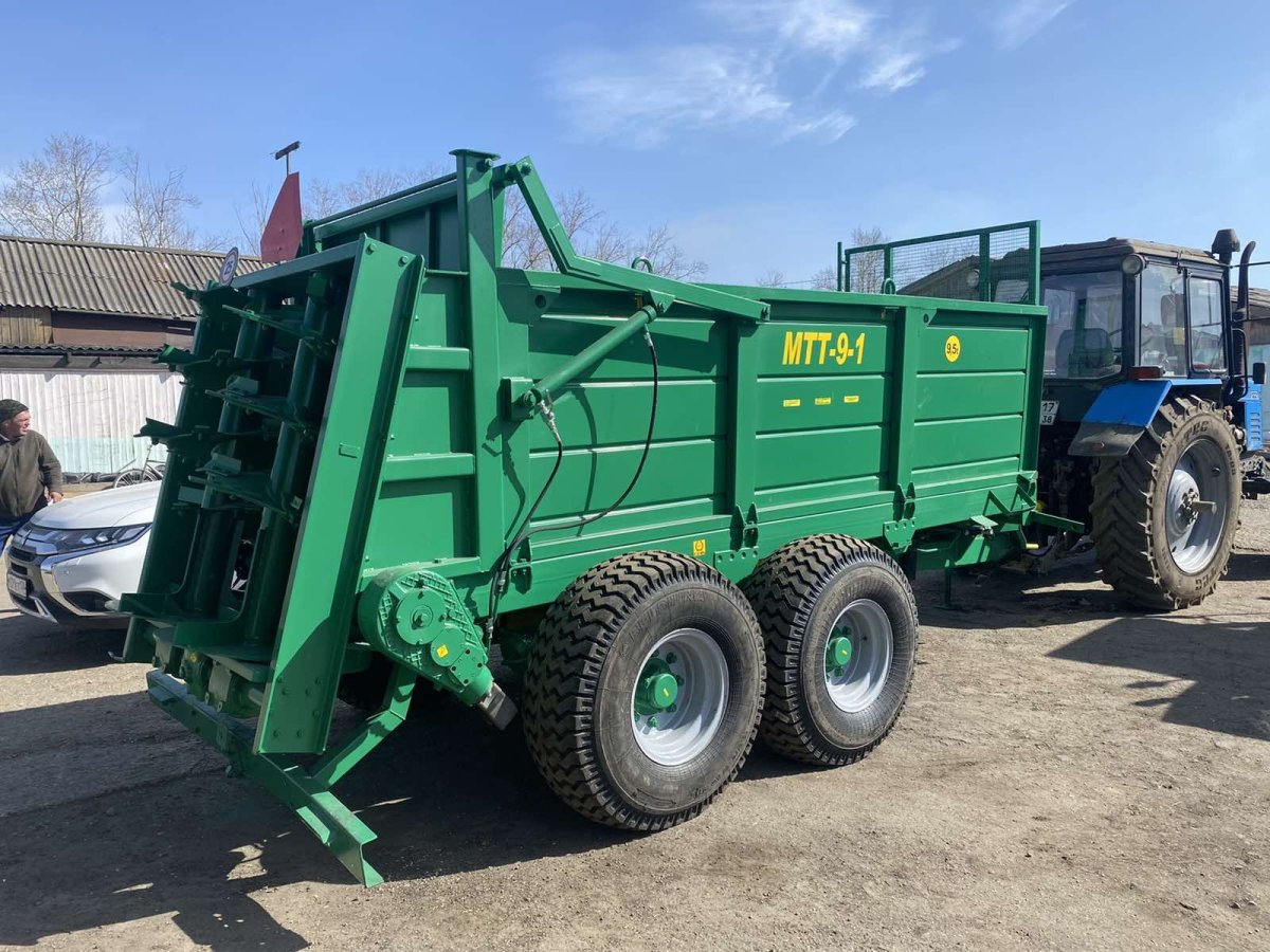 Телега навозоразбрасыватель