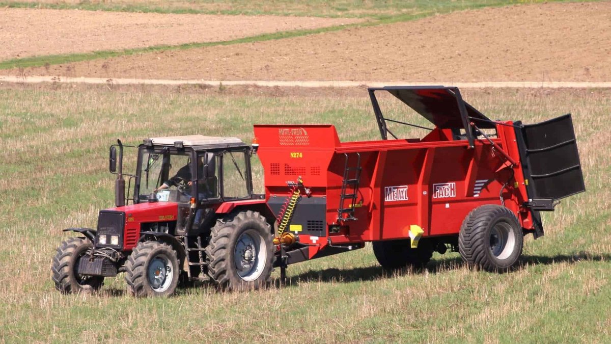 Разбрасыватели органических удобрений