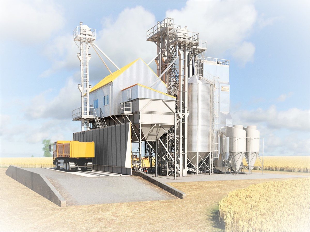 Зерносушильный комплекс КЗС-40