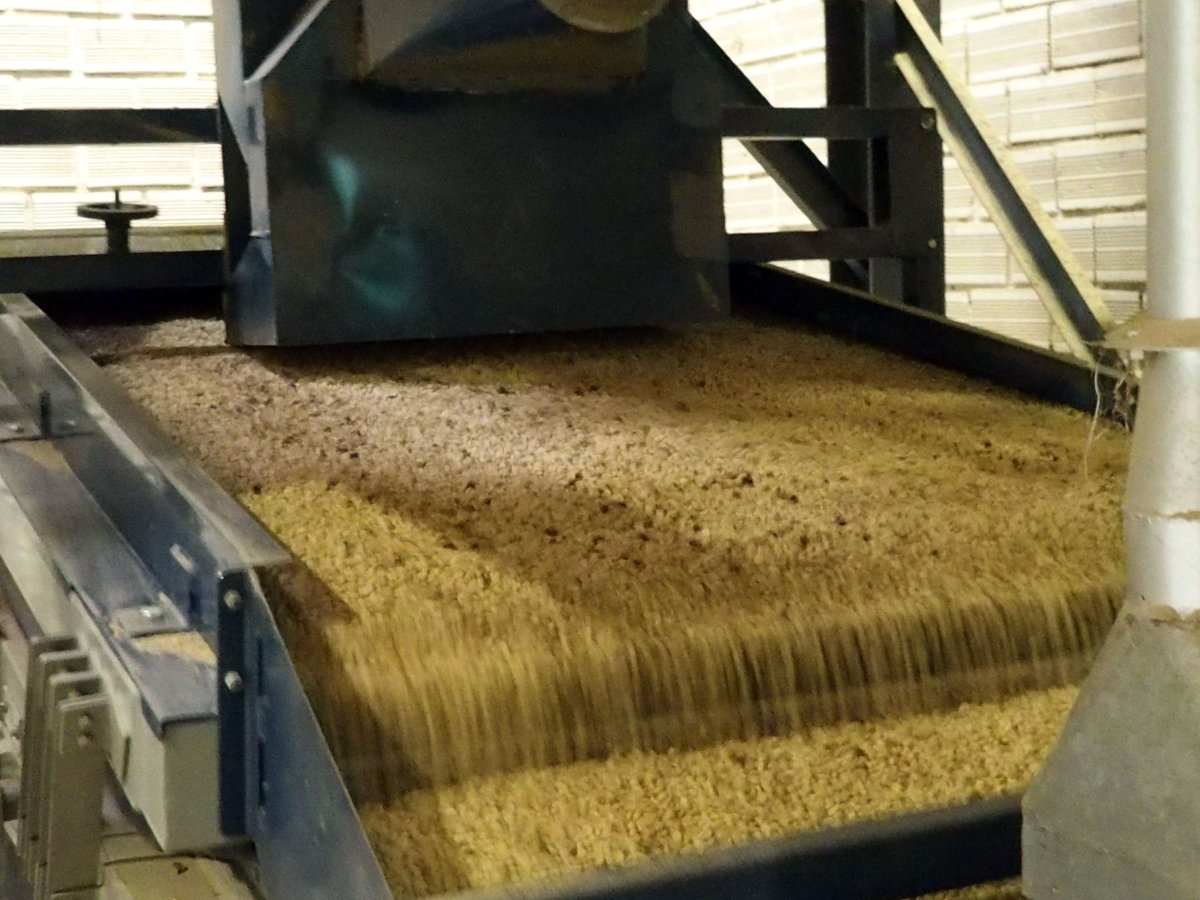 Просушка зерна